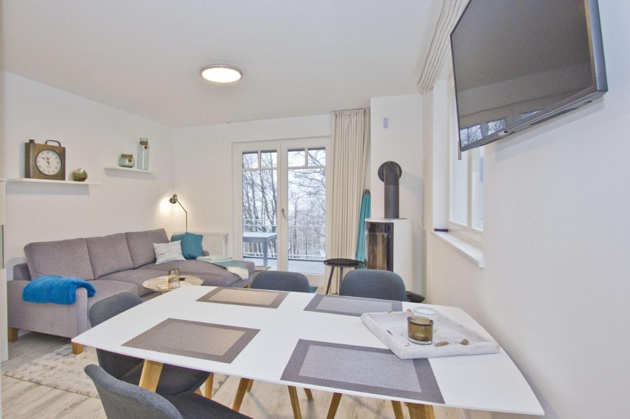 Ferienresidenz Zwei Bodden Fewo2-8 - Balkon, Sauna, Kamin Lietzow Eksteriør bilde